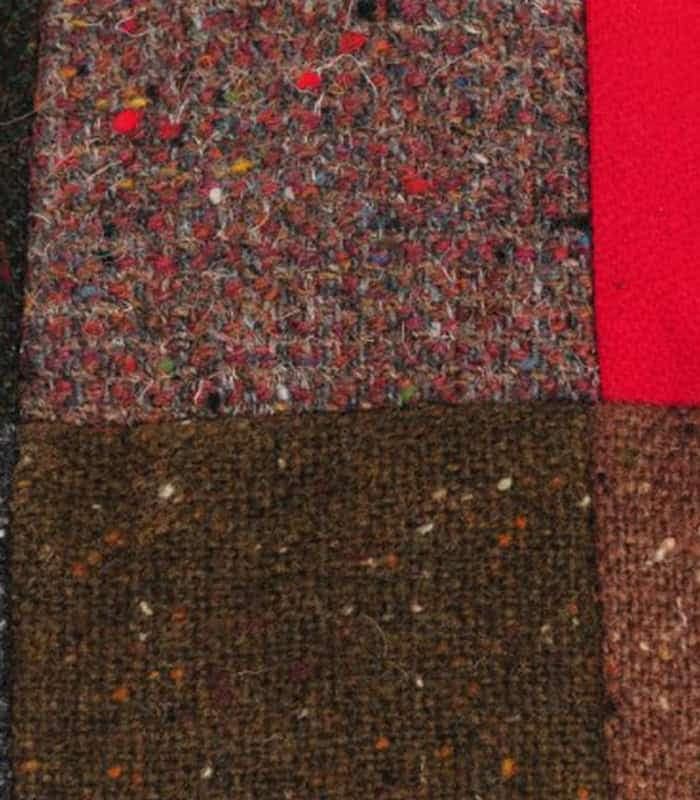 Red Patch Donegal Tweed Patch Cap – Hatman of Ireland - Image 4
