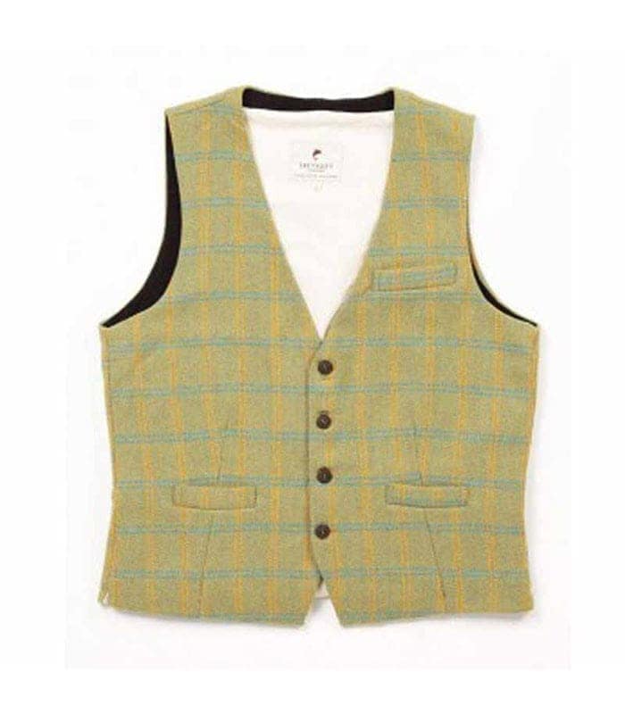 Irish Tweed Vest Waistcoat - Cork Tweed Check