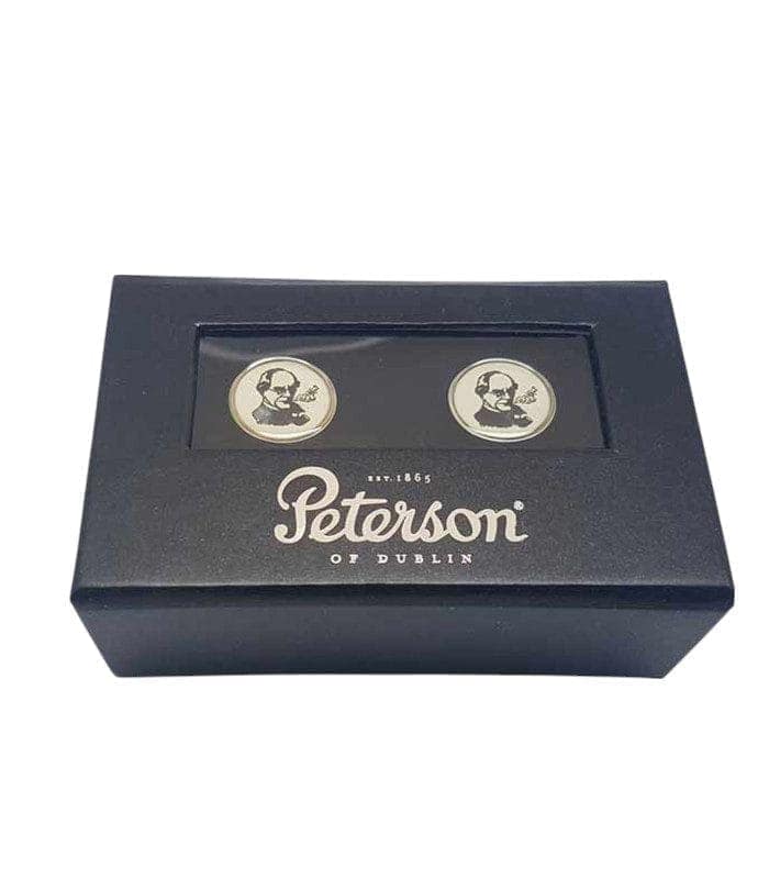 Man with Pipe Cufflinks – Petersons of Dublin Collectors Item - Image 2